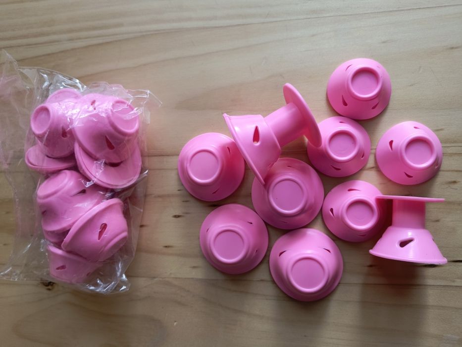 Силиконови ролки за коса с подарък