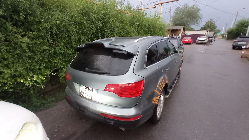 Ауди q7 спойлер арки на Ауди