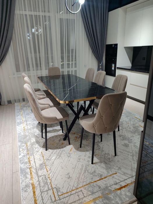 Стол стулья комплект качество жақсы