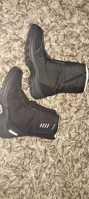 Детски непромокаеми ботуши за преходи в сняг SH100, С ВЕЛКРО, № 35