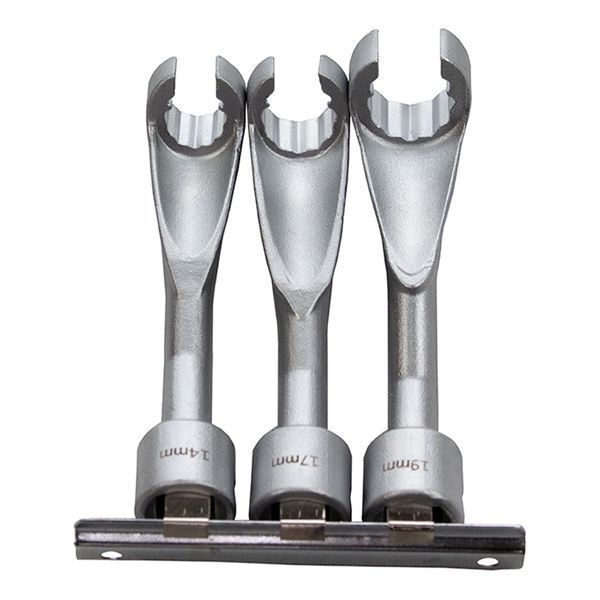 Комплект ключове за тръби, инжектори 3 части 14-17-19 мм bmw opel merc