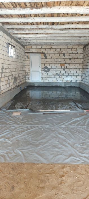 Заливка Стяжка  пола Тегістеу қабаты Тұтастырамыз  еденді