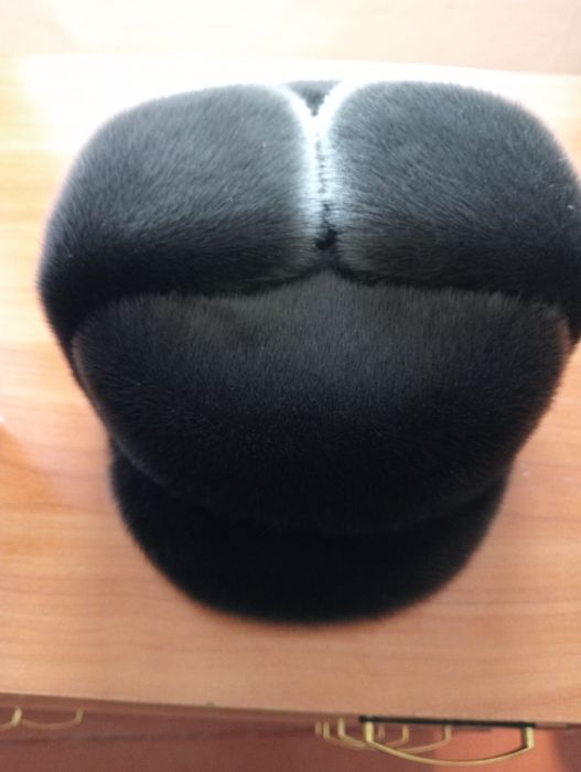 Шапка мужская из норка