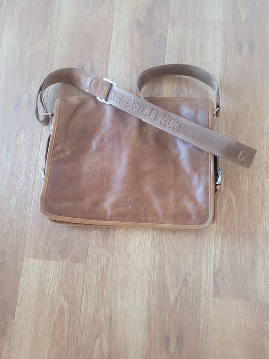 Мъжка кожена чанта Gerard Henon