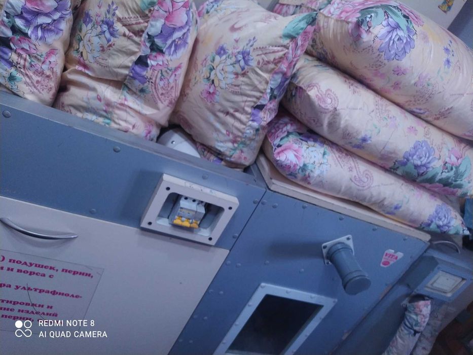 Реставрация одеял чистка подушек