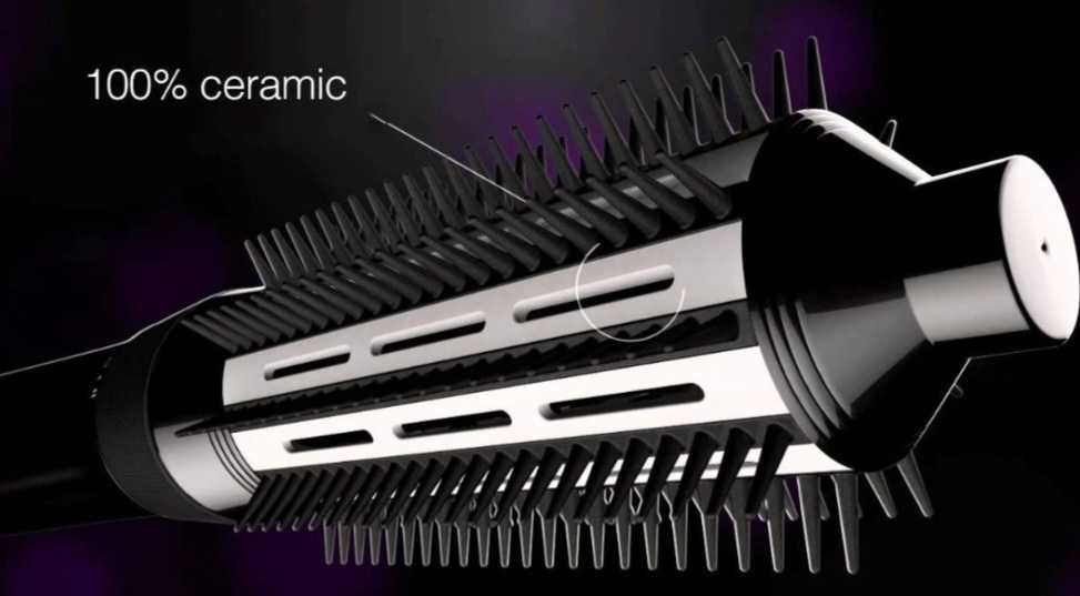 Електрическа четка за коса Braun AS330, 400 W, 3 Аксесоара, сребриста