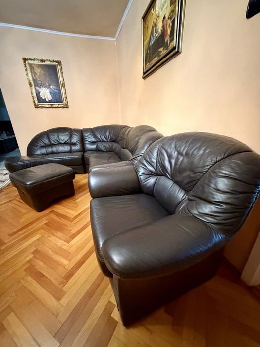 Canapea piele naturala