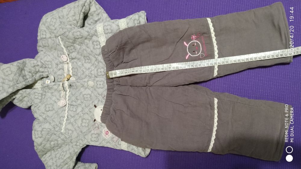 Одежда Зимний комплект тёплый на 2-4 года.