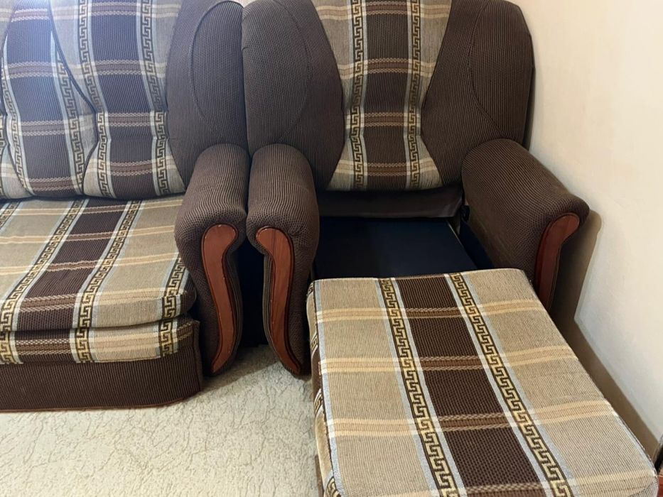 Диван с 2 креслами