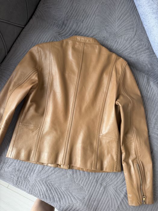 Кожаная куртка Massimo Dutti, M