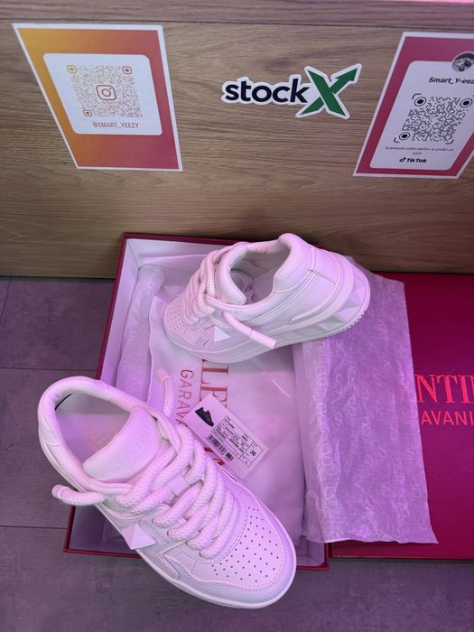 Sneakers Valentino Garavani One Stud XL white ,Poze Reale 36-4