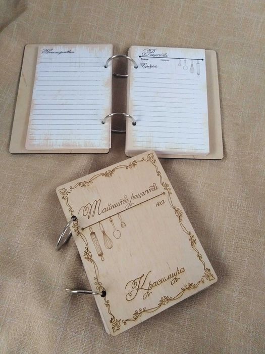 Книга за рецепти с рингове