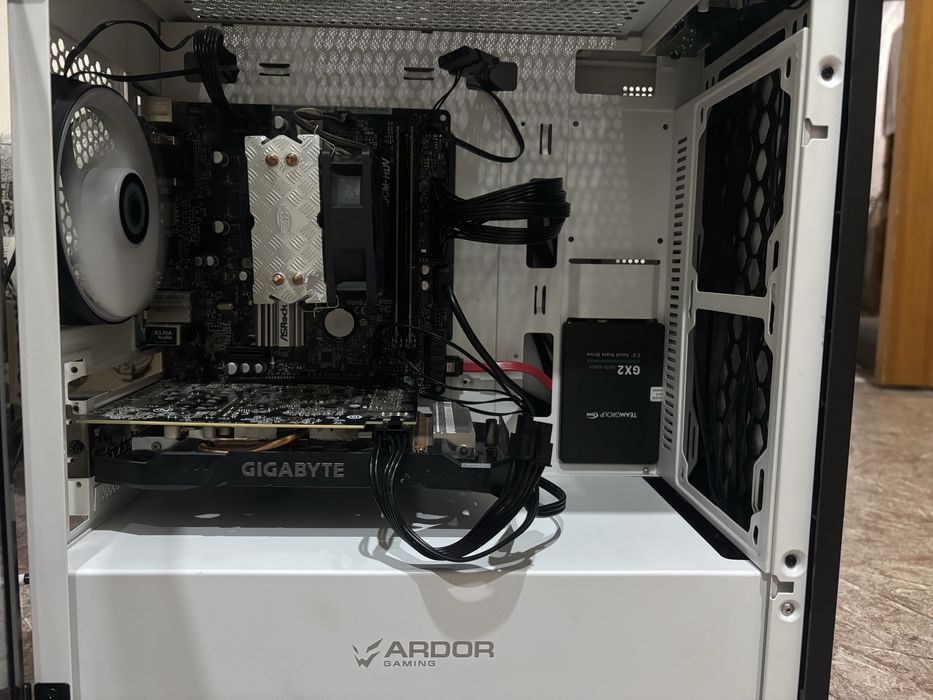 Игровой компьютер + Монитор LG 24 дюйма 75 Герц