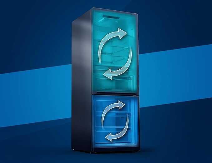 Нов инверторен хладилник с фризер Beko 203 см No Frost