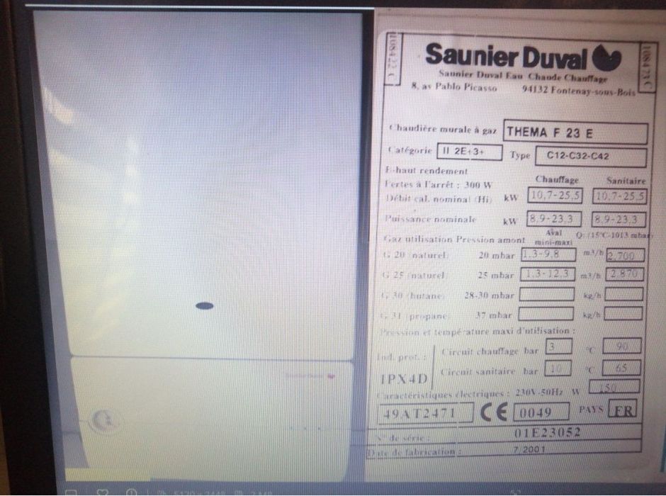 Piese Saunier Duval Thema F23E