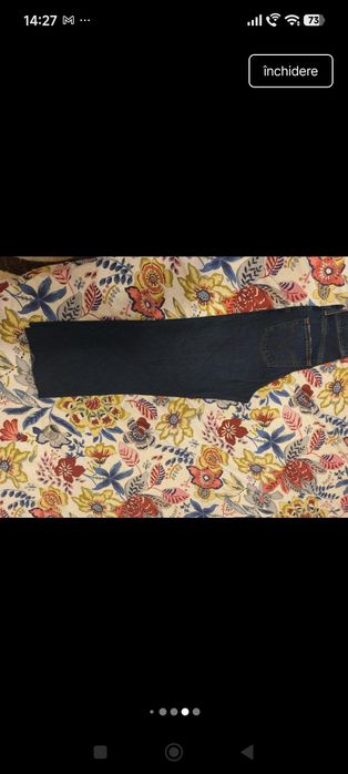 Blugi Levis ribcage straight