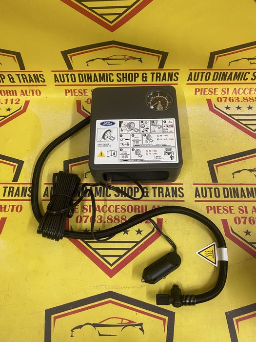 Compresor auto umflat roti OE Ford original neutilizat  12V 120W