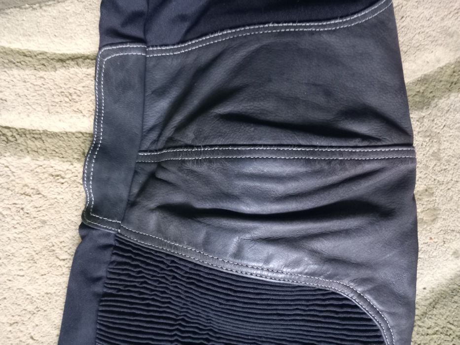 Pantaloni moto cordura cu protectie
