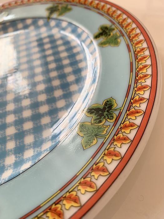 Set mic dejun, 2 farfurii Versace