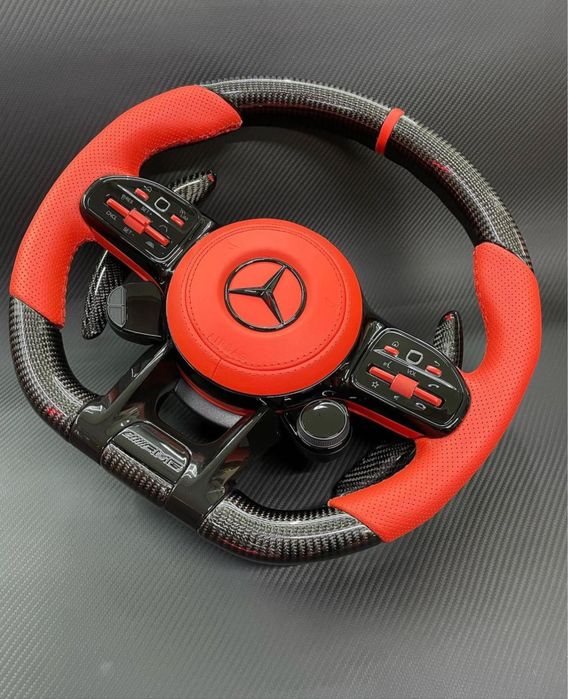 Volan la comanda , custom/carbon , pentru BMW f10 f06 f36  f30 etc