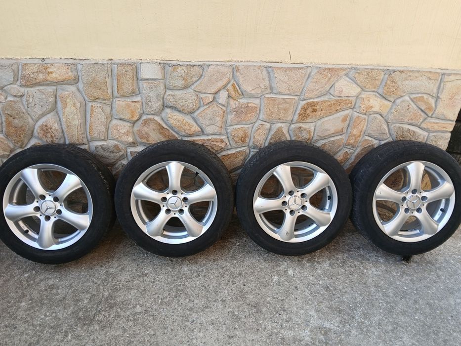 Оригинални Алуминиеви джанти 16цола за Mercedes w211-E-class.w204.c-class.5 ×112.w245.B-class w169 A-class