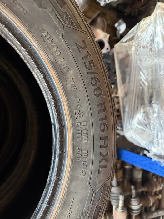 4 зимни гуми Barum 215/60 R16 99H XL, DOT 4321, грайфер 6 мм