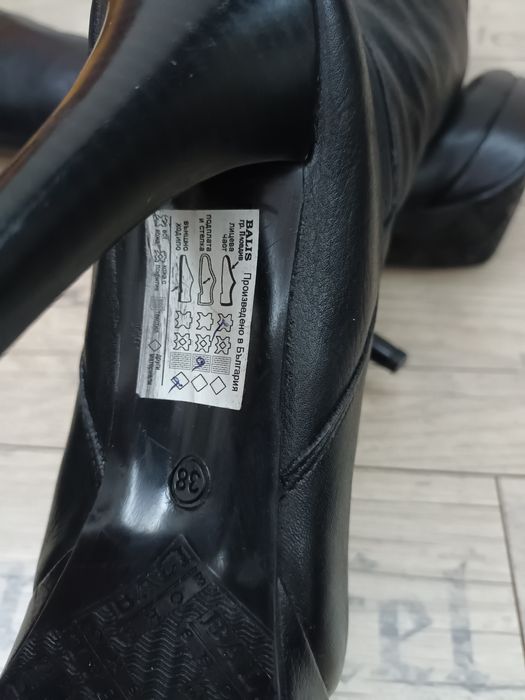 Ботуши естествена кожа 38