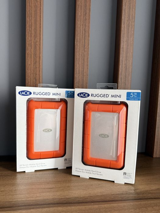 HDD Lacie Rugged Mini 5TB - Noi - Sigilate