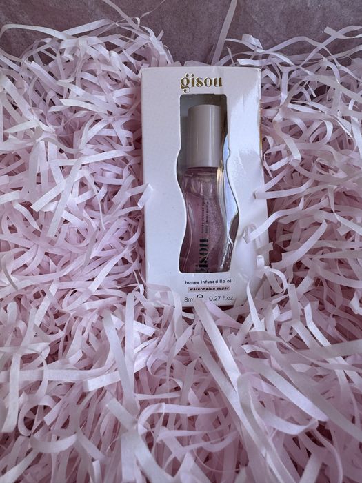 Ruj/luciu de buze/Gisou honey infused lip oil/ulei de buze, Watermelon sugar
