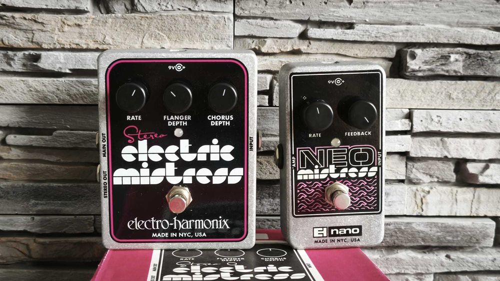 Pedala chitara Electro-Harmonix Stereo Electric Mistress Neo Garantie