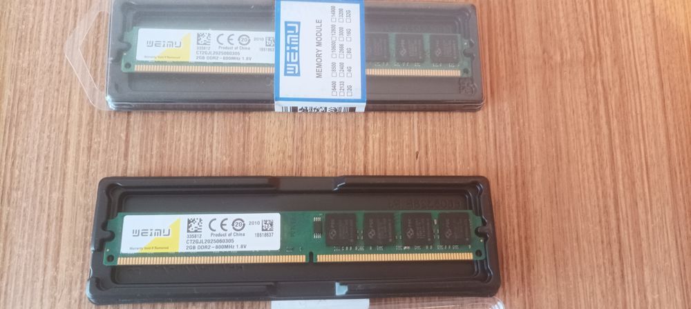 Рам памет- DDR2-2GB -800  mhZ  1.8v