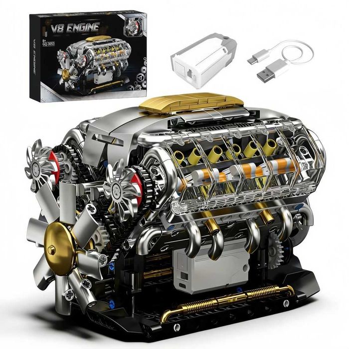 Двигатель Auto V8 – конструктор