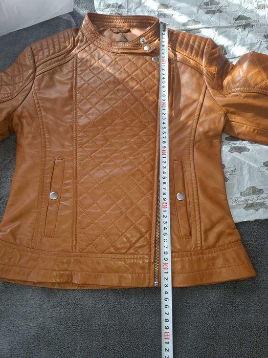 Дамско яке естествена кожа  размер S