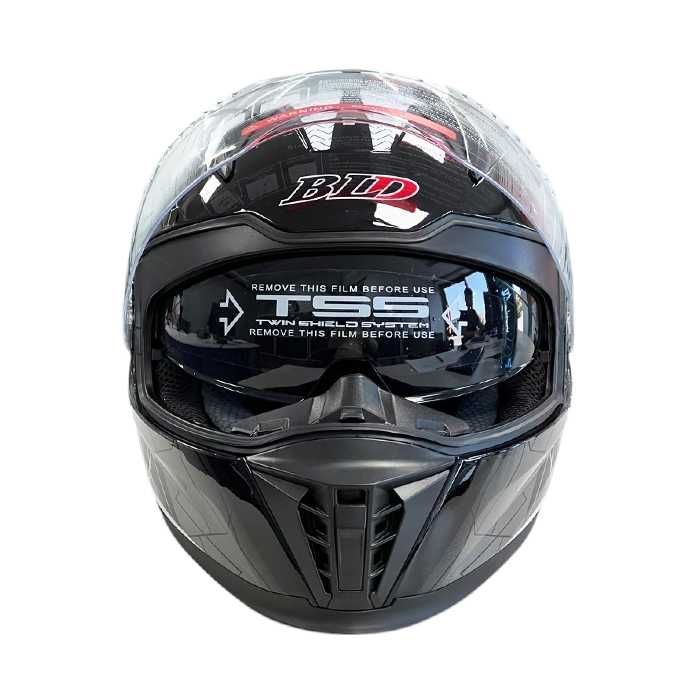 Мото каска с вградени очила мотокрос АТВ скутер мотор ATV