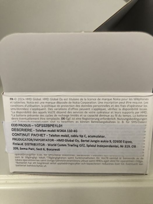 Vind Nokia 110 4G TA-1661 DS