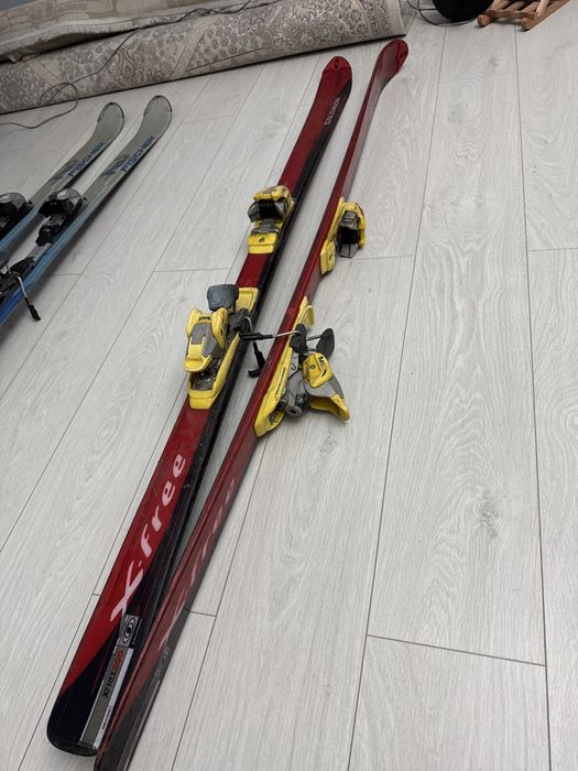 лыжи salomon и fischer