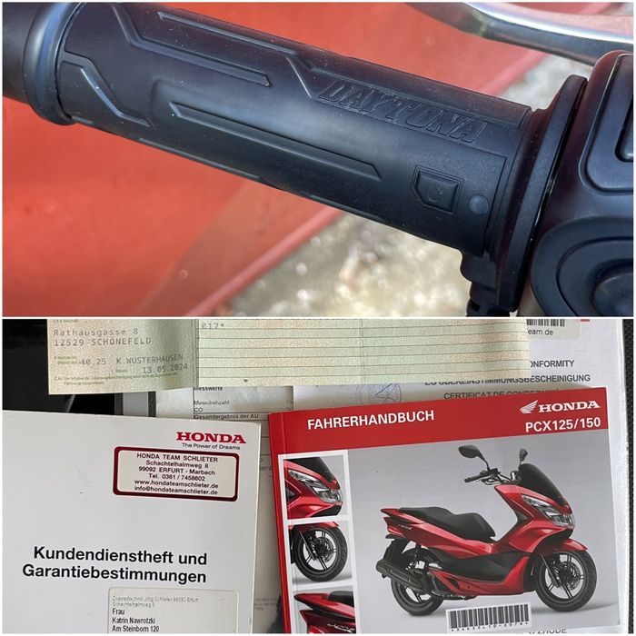Honda PCX 125 2017 cat B