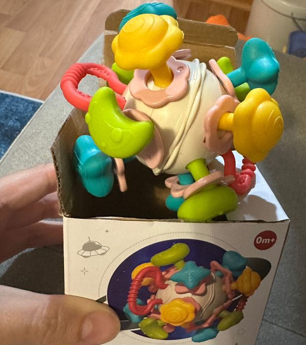 Детский прорезователь погремушка