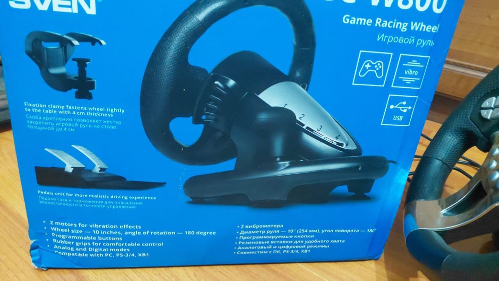 Продам игровой руль  GC-W800