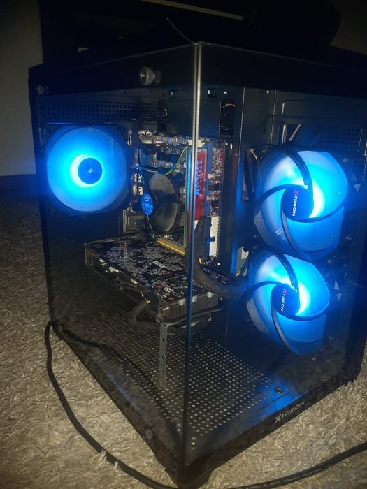 продам компьютер с ARGB корпусом