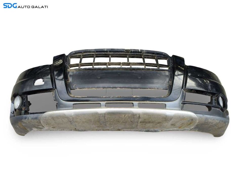 Bara Spoiler Fata cu Grila cu Emblema si Locas Spalator Faruri cu Imperfectiuni Audi A6 C6 Allroad NFL Non Facelift 2004 - 2008 Culoare LY9B [C9781] [C9782]