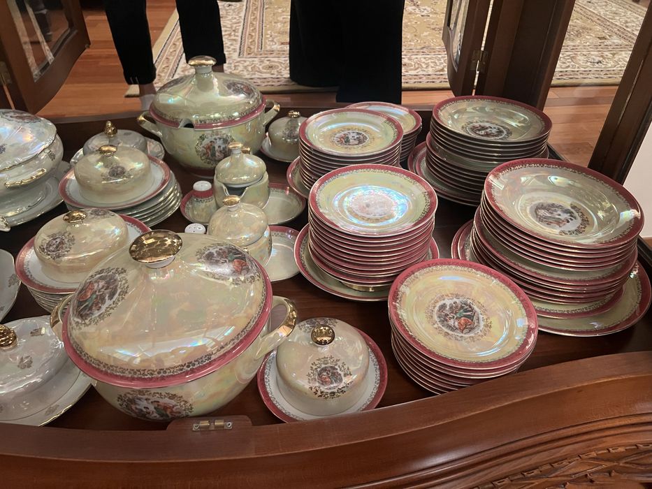 Чайно-стрловый сервиз Мадонна