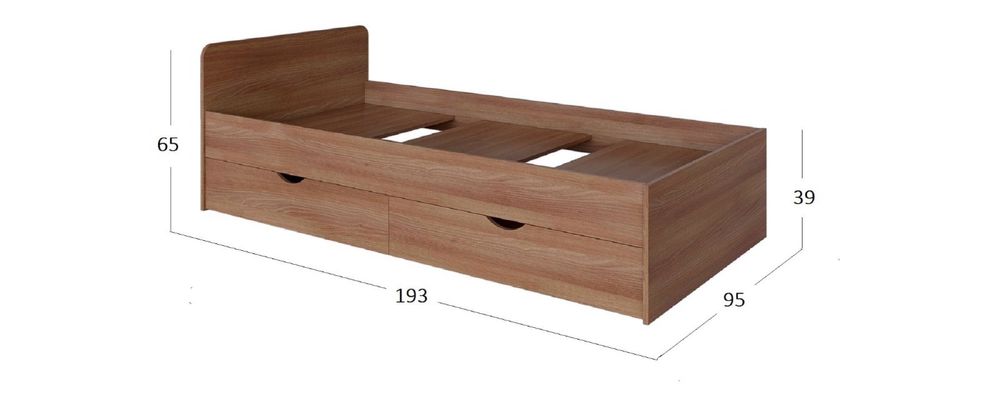 Кровать односпальная