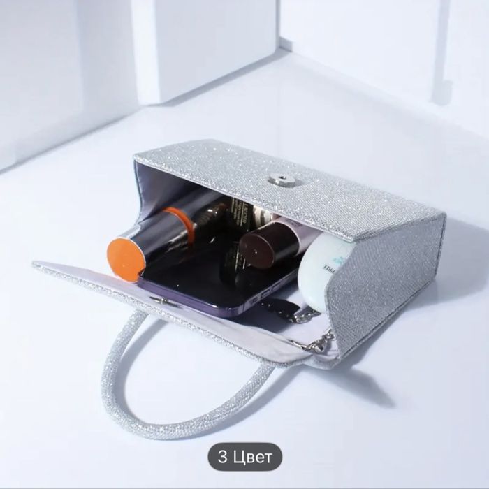 Продам сумку черную вечернюю