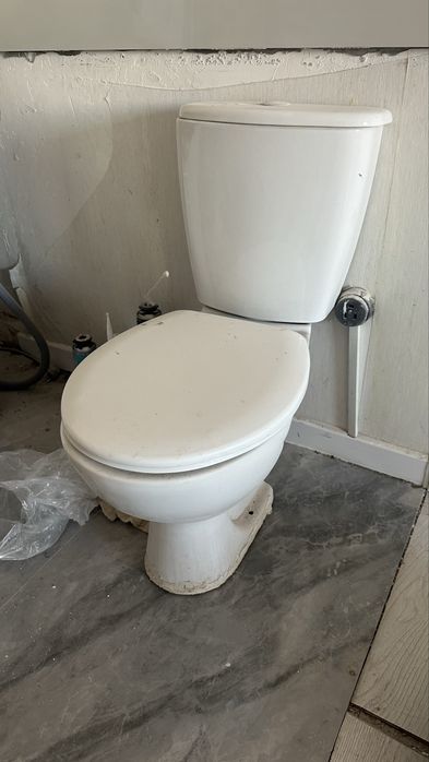Унитаз строительный б/у