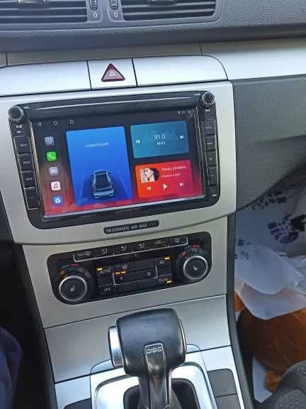 Navigatie Android Passat Golf Waze YouTube GPS BT