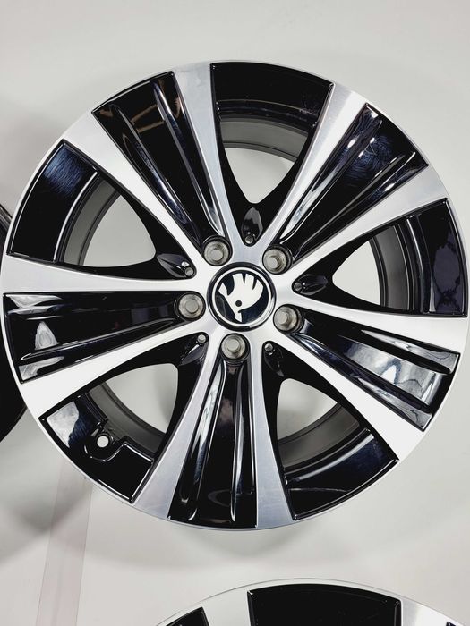 Vand jante R18 pt Skoda Kodiaq-Karoq-Superb-Octavia - Bicolore, ca NOI