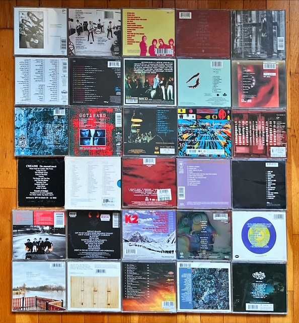 Lot 2 CD orig rock: Letzte Instanz, Bon Jovi, Live, Creedence,Coldplay