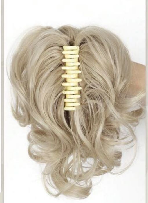 Coada de par blond