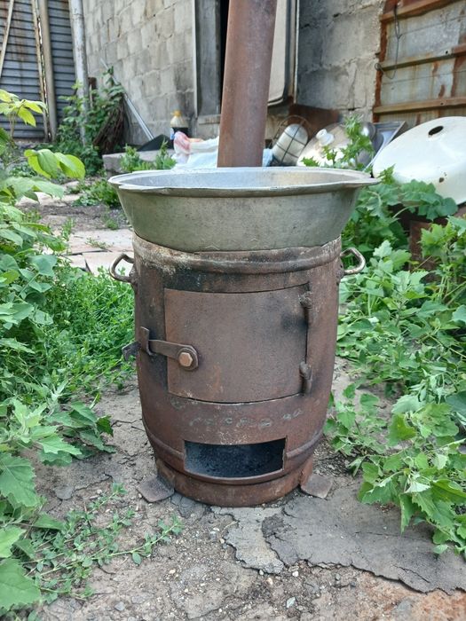 Продам казан с печью